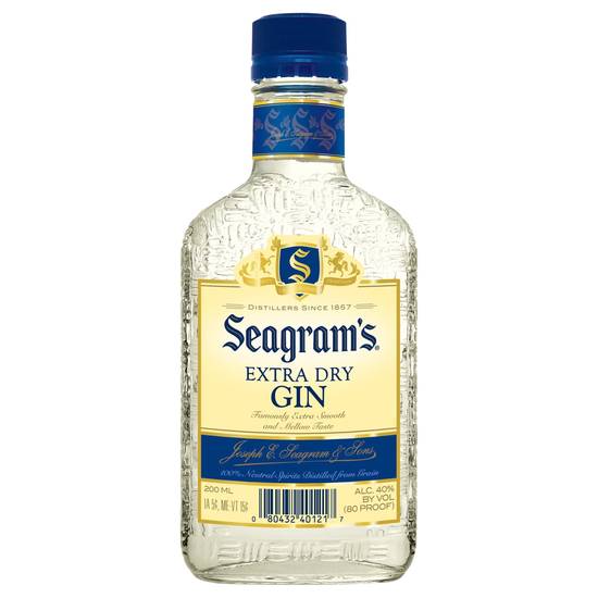 Seagram's Escapes Extra Dry Gin (200 ml)