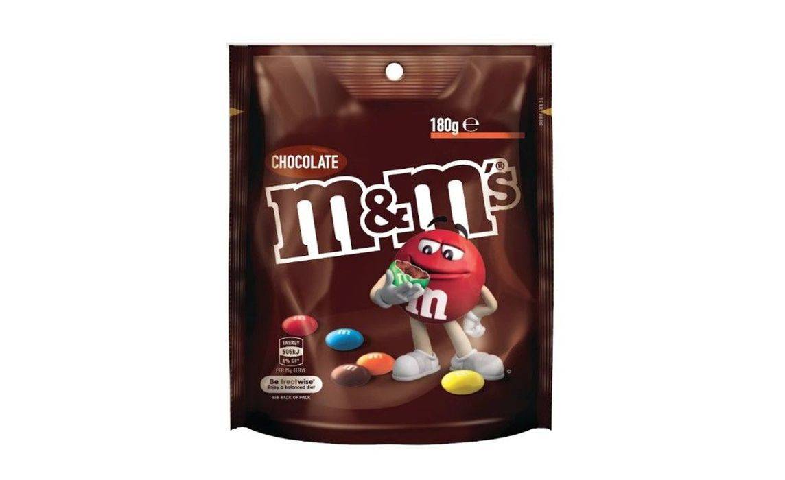 M & M'S Milk Chocolate 180g