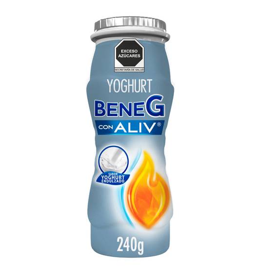 Beneg yoghurt bebible con aliv (botella 240 g)