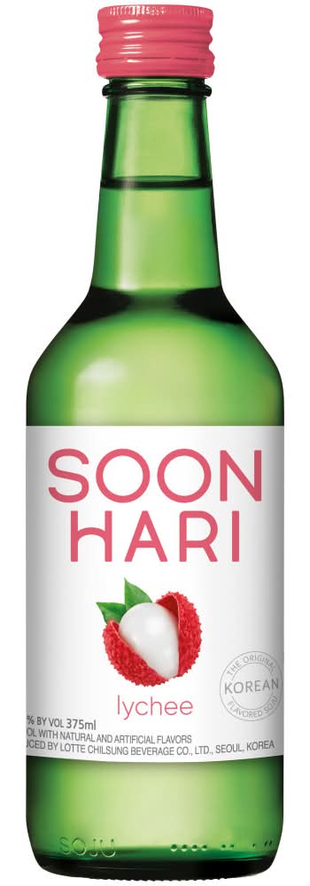Soonhari Korean Soju, Lychee (375 ml)