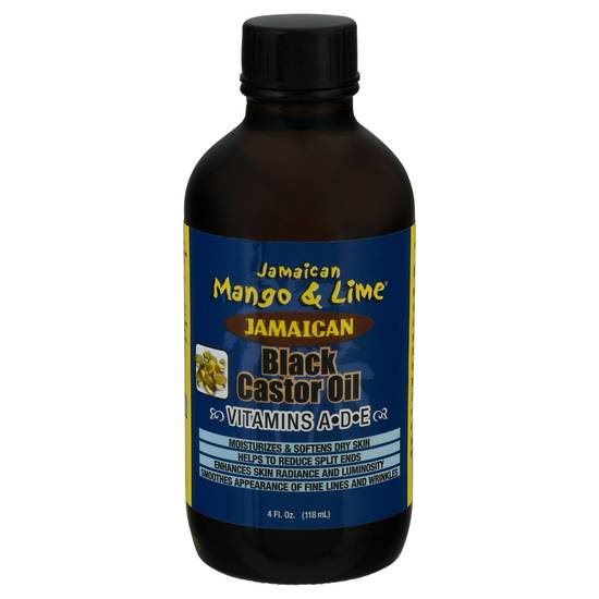 Jamaican Mango & Lime Vitamins a D E Black Castor Oil