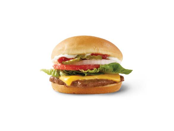 Hamburger Fromage Junior / Jr. Cheeseburger Deluxe (Cals: 360)