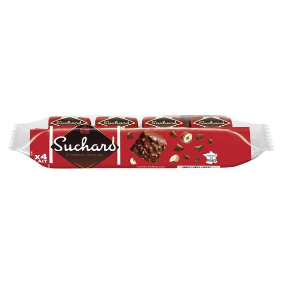 Suchard - Chocolat rochet lait (4 pièces)