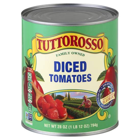 Tuttorosso Tomatoes Diced