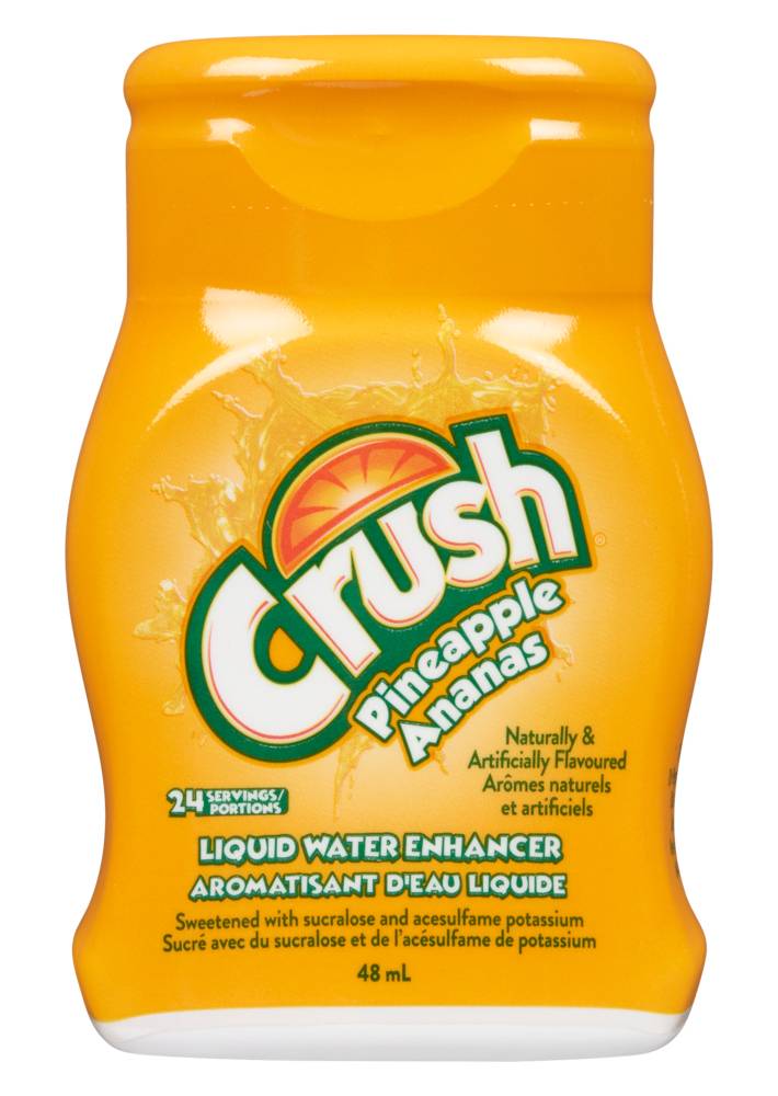 Crush Pineapple Liquid Water Enhancer, 48-ml
