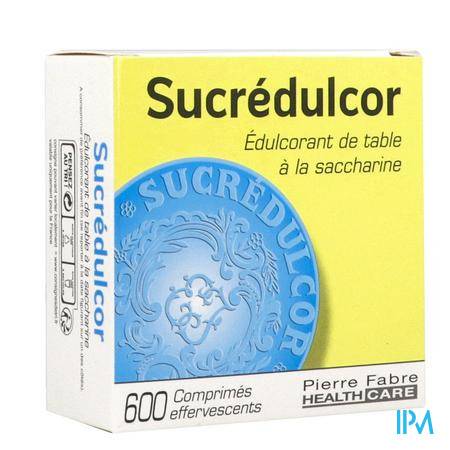 Sucredulcor Comprime Effervescent 600 Nutrition minceur - Minceur