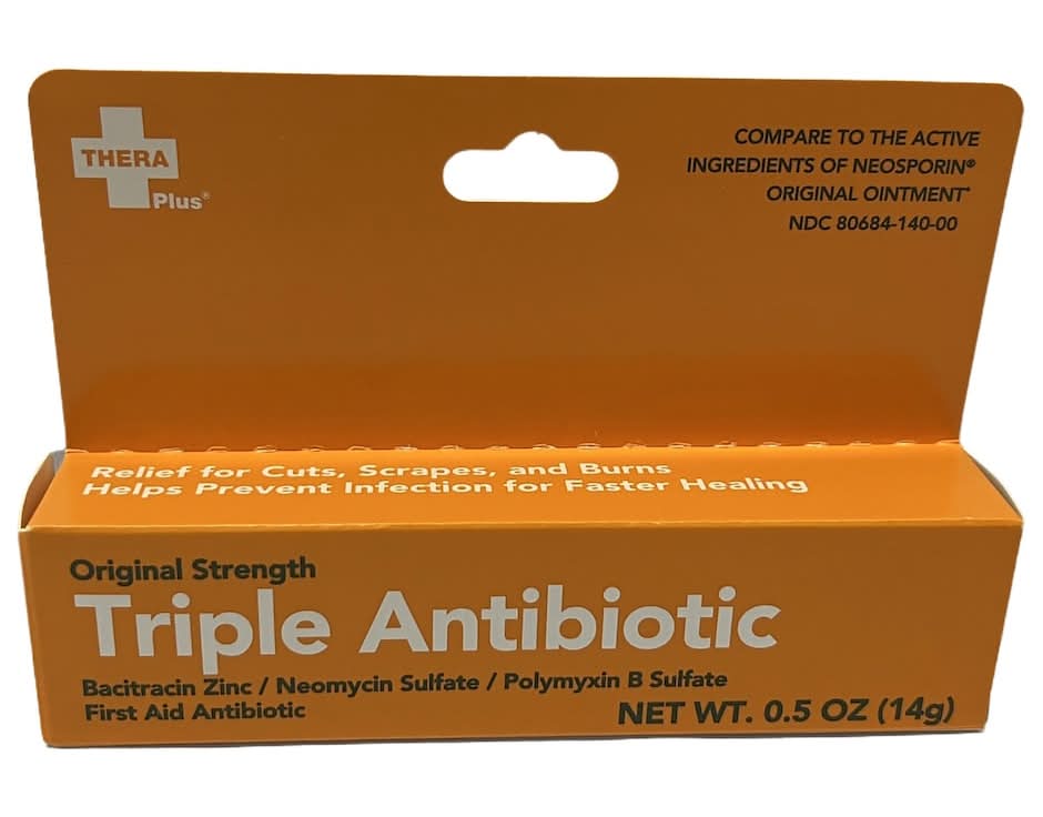 Thera Plus Original Strength Triple Antibiotic Ointment (0.5 oz)