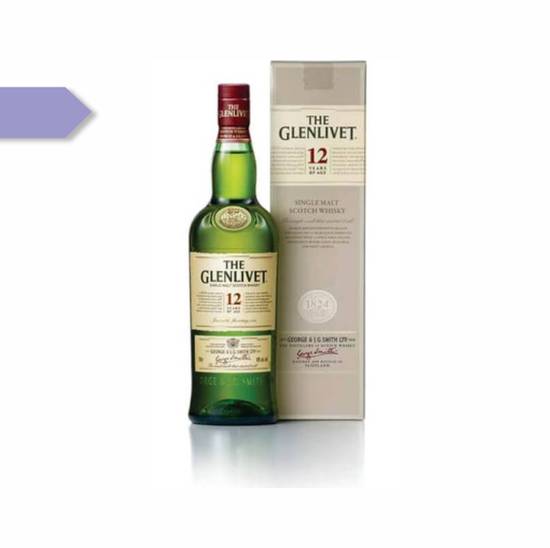 -30% OFF | Whisky Glenlivet 12 Años 750 mL | de 1310 MXN a:
