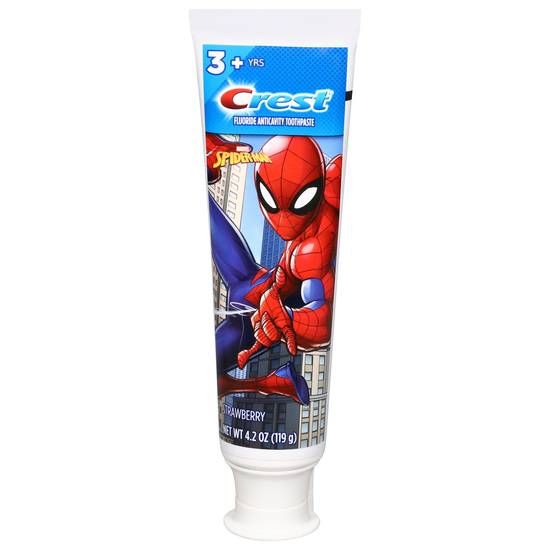 Crest Marvel Spider-Man Strawberry Toothpaste