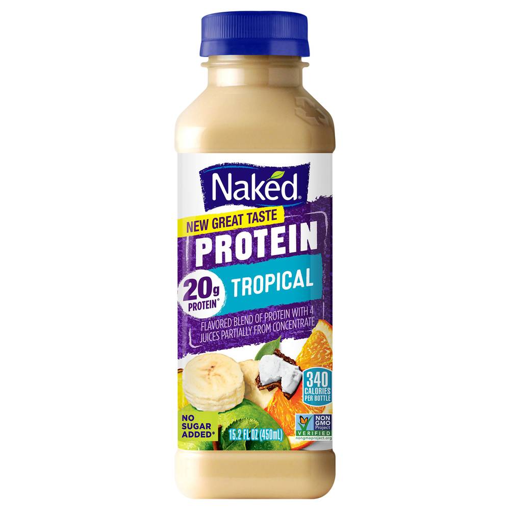 Naked Protein Juice (15.2 fl oz) (tropical)