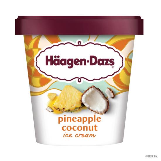 Haagen-Dazs Pineapple Coconut Ice Cream, 14oz