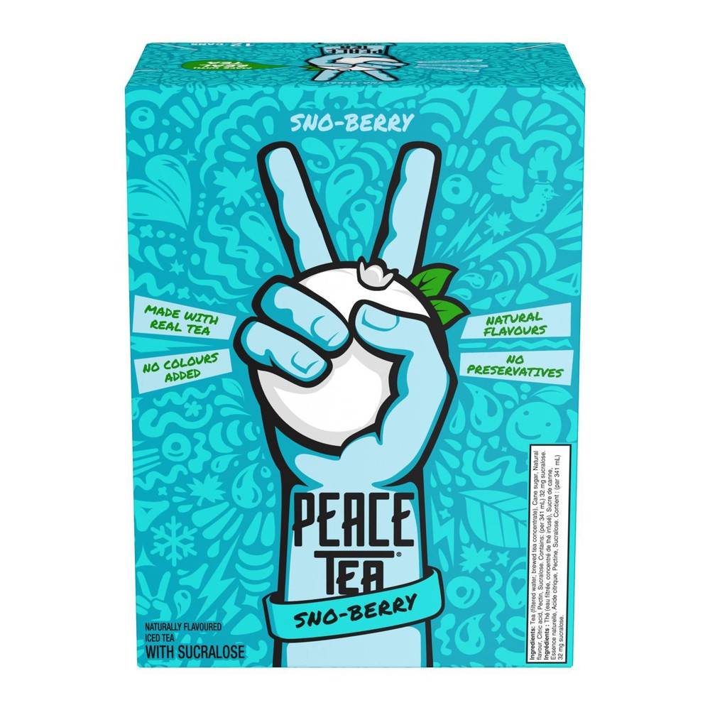 Peace Tea Sno-Berry Tea (12 x 333.33 g)