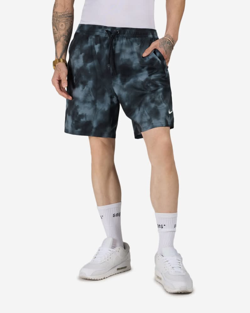 Nike Swim Content 7" Lined Swim Short (Black - L)
