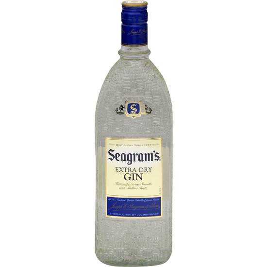 Seagram's Extra Dry Gin (1L bottle)