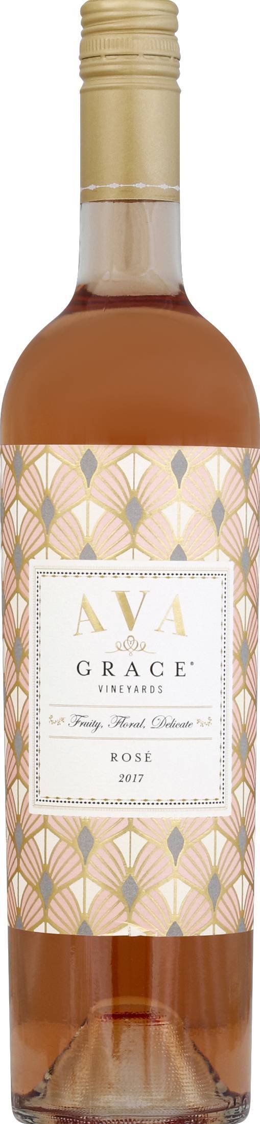 Ava Grace Vineyards California Rose Wine 2017 (750 ml)
