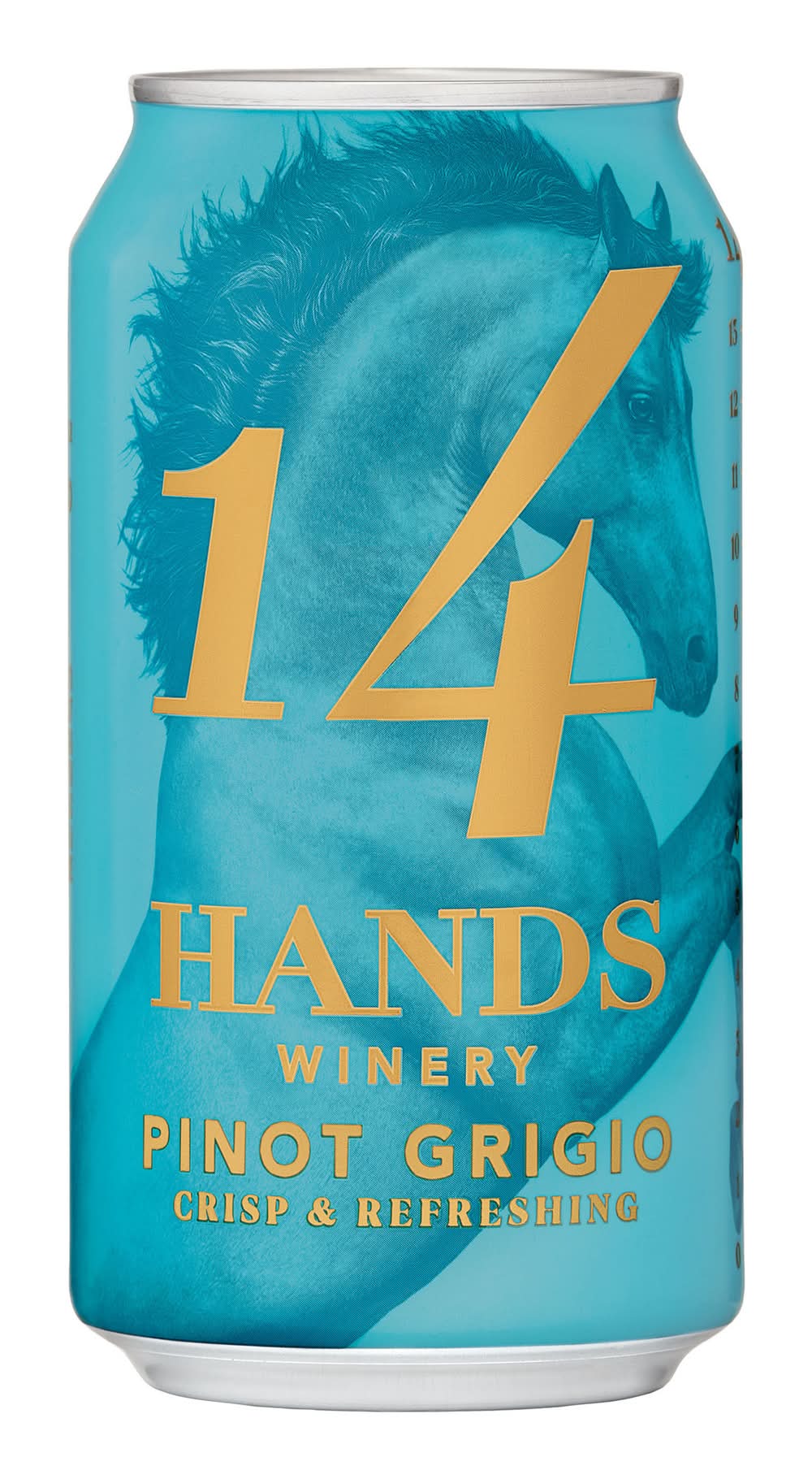 14 Hands Crisp & Refreshing Pinot Grigio White Wine (355 ml)
