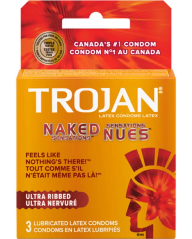 Trojan Naked Sensations Condoms 3-Pack