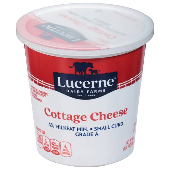 Lucerne Small Curd 4% Milkfat Cottage Cheese