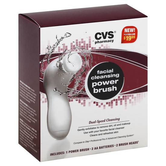 Cvs Dual-Speed Facial Cleansing Power Brush