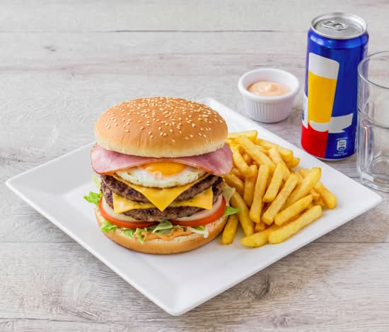 Menu le fermier burger