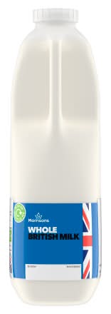 Morrisons Whole Milk (1.13L)