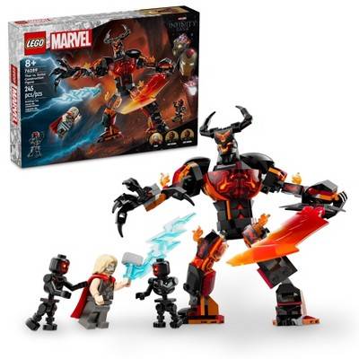 LEGO Marvel Thor Vs. Surtur Construction Figure Building Toy