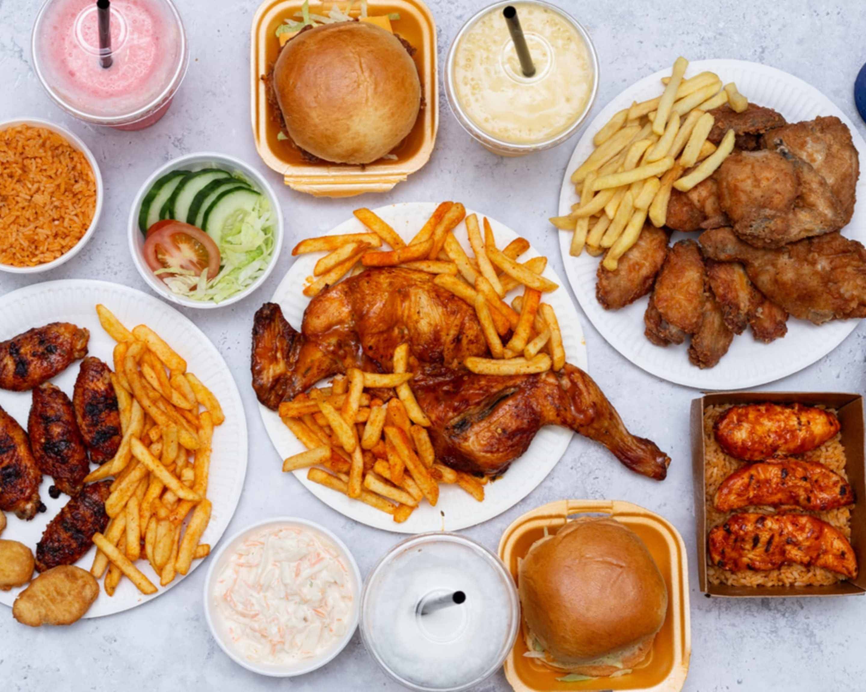 The Flamin' Chicken Folkestone Menu Takeaway in Brighton and Sussex