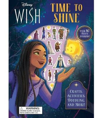 Disney Wish: Time to Shine - (Puffy Stickers) by  Suzanne Francis (Paperback)