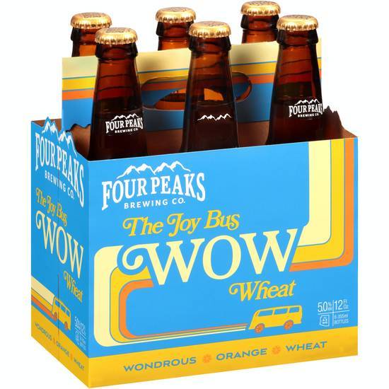 Four Peaks Brewing Co. the Joy Bus Wow Wheat Beer (6 ct, 12 fl oz)