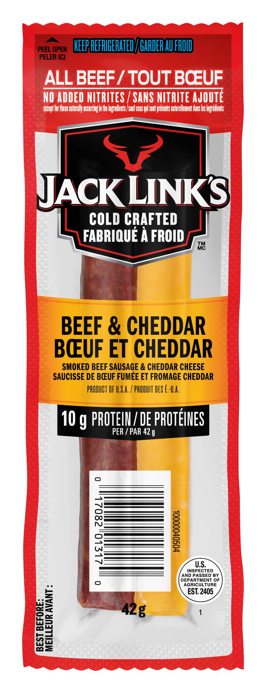 Jack Link's Beef & Cheddar Cheese (42g)