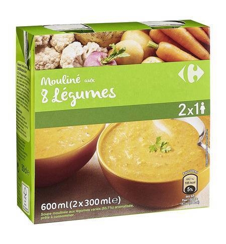 Carrefour - Soupe mouliné aux 8 Légumes