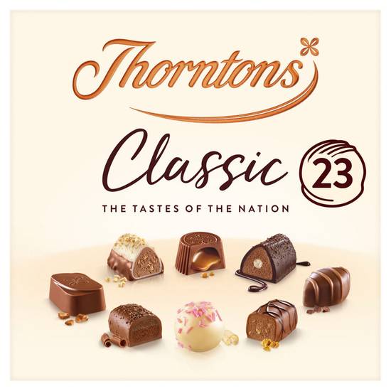 Thorntons Classic Milk, Dark, White Chocolate Gift Box 262g