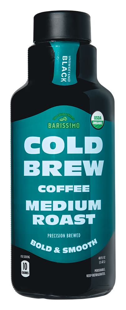 Barissimo Medium Roast Cold Brew Coffee (48 fl oz)