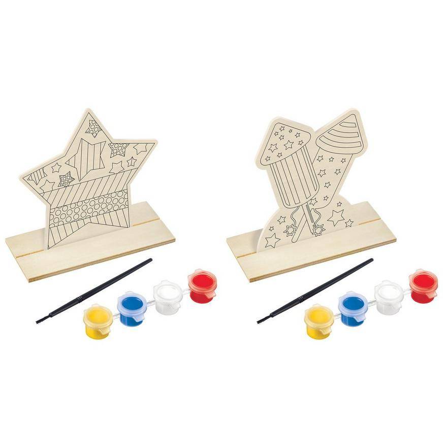 Party City Patriotic Sign Painting Craft Kit (unisex)