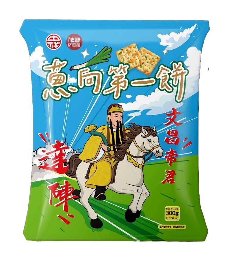中祥三星蔥蘇打餅300g <300g克 x 1 x 1Bag袋>