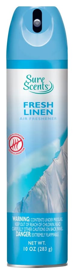 Sure Scents Air Freshener Spray, Fresh Linen (10 oz)