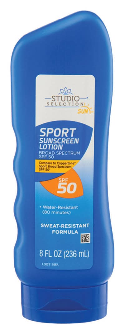 Studio Selection Sport Sunscreen Lotion Spf 50 8 Fl Oz