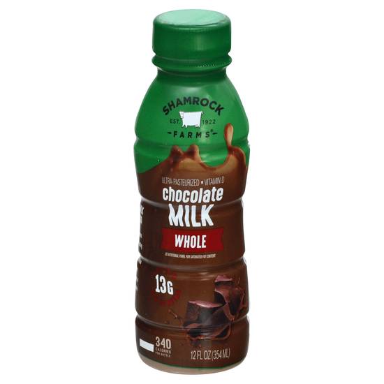 Shamrock Farms Whole Chocolate Milk (12 fl oz)
