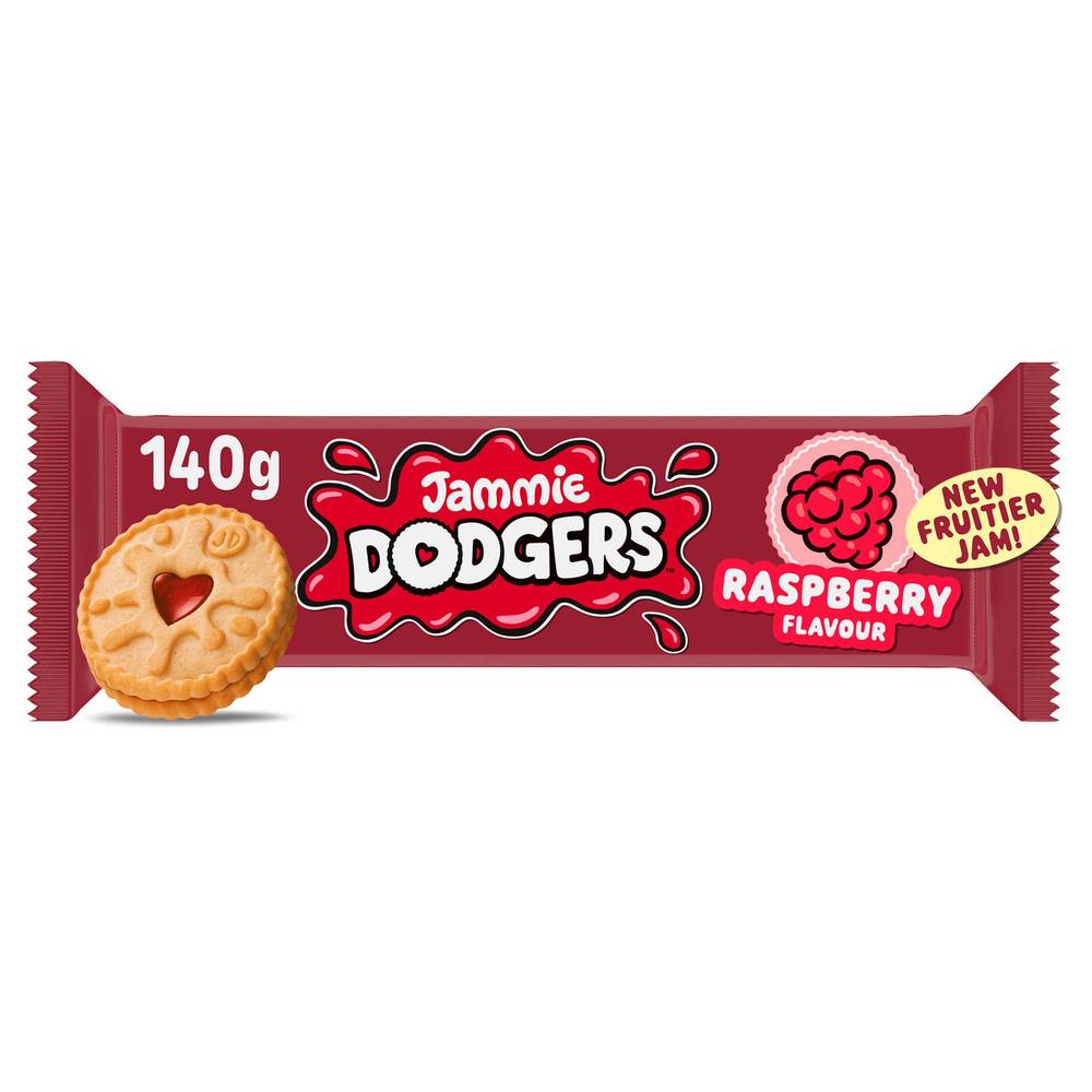 Jammie Dodgers Biscuits Raspberry Flavour 140g