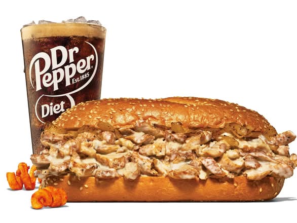 Half Pound Chicken Cheesesteak