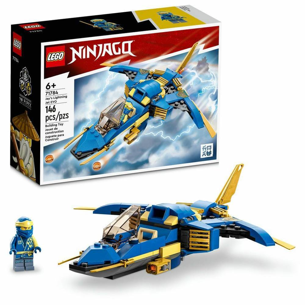 Lego ninjago jet del rayo evo 71784