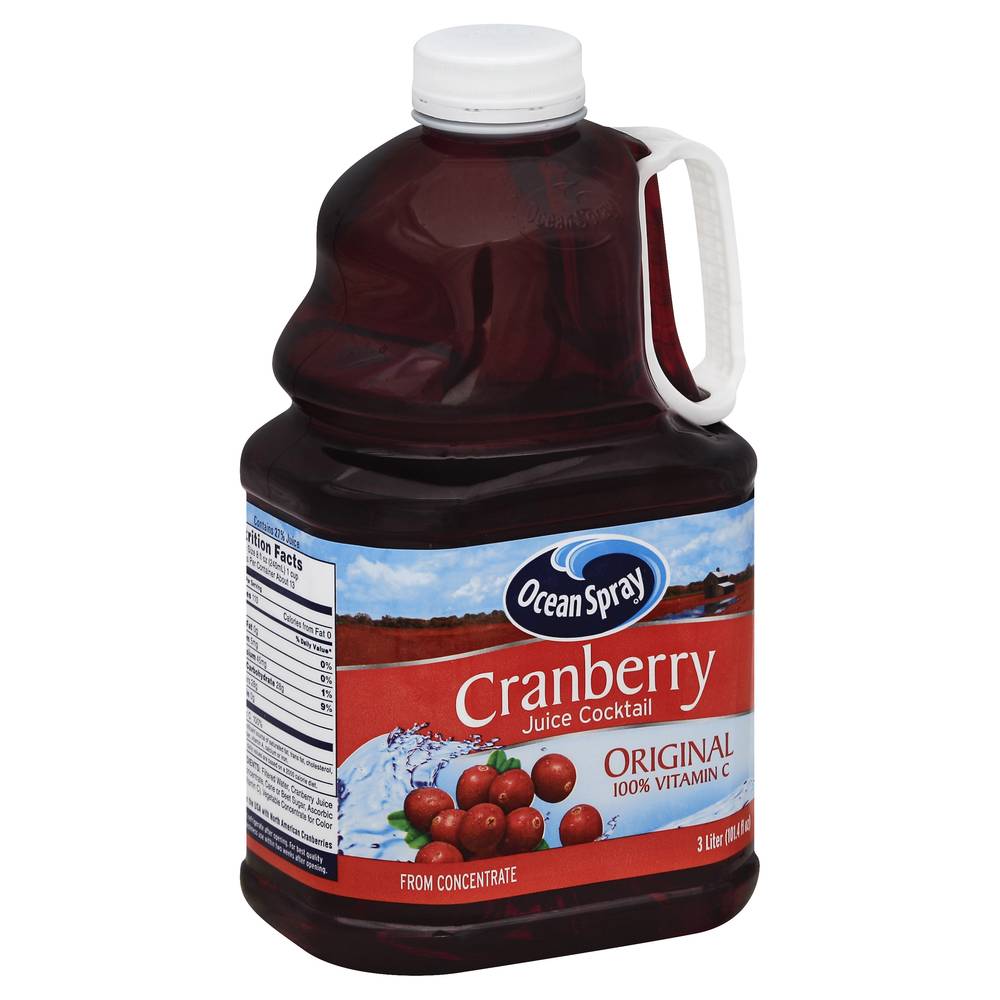 Ocean Spray Original Cranberry Juice Cocktail (3 L)