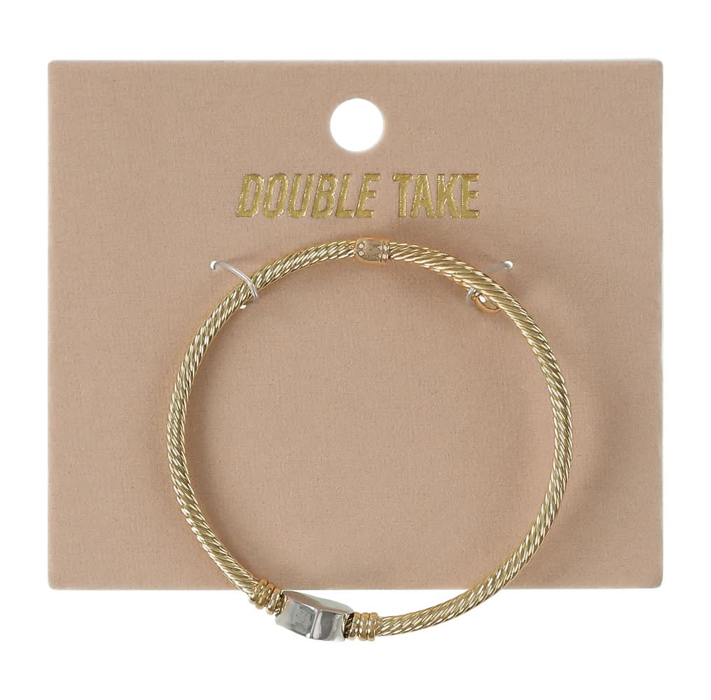 Double Take Spiral Bracelet
