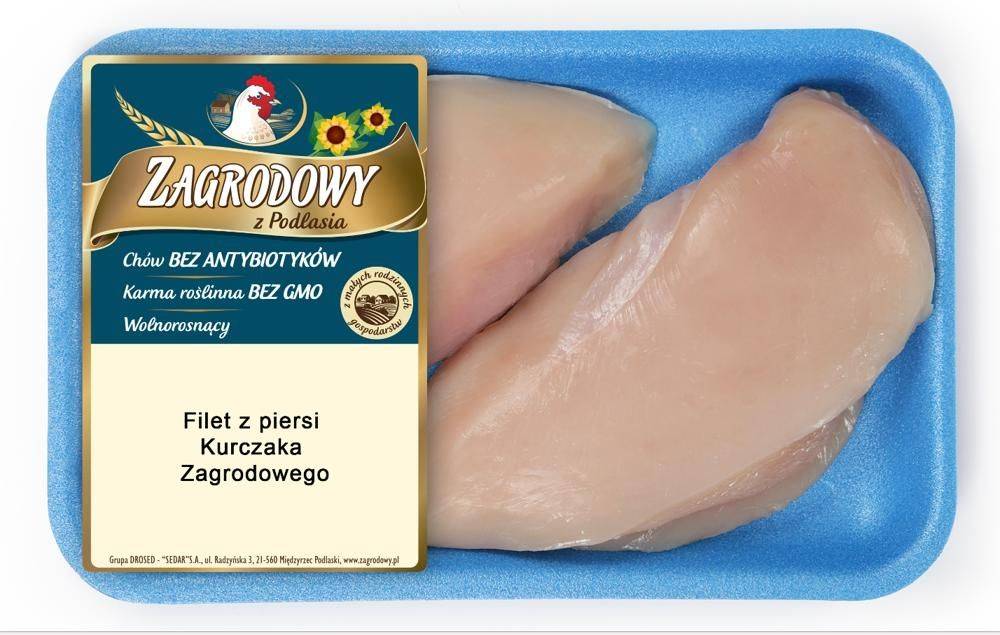 Filet z piersi Kurczaka Zagrodowego tacka