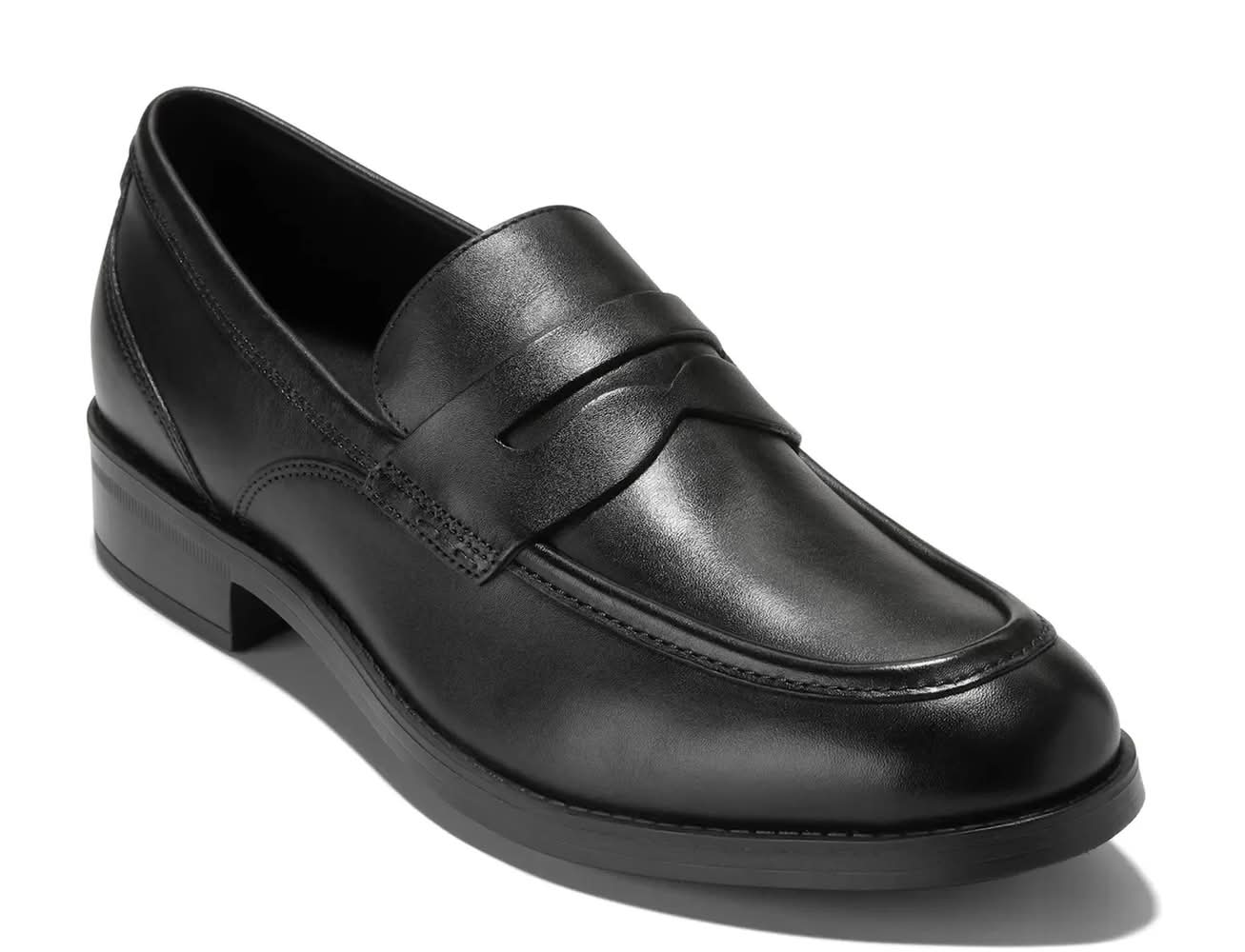 Cole Haan Newmark Grand Penny Loafer (Black Leather Medium - 12)