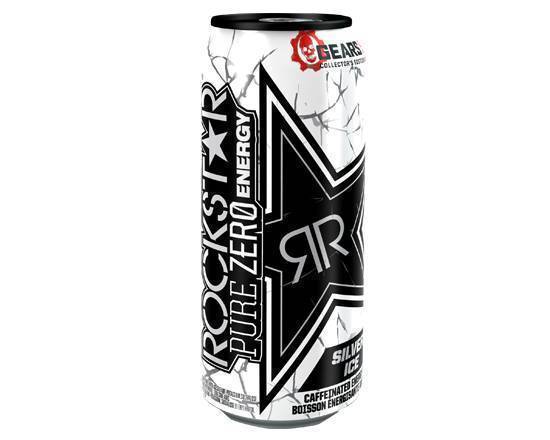 Rockstar Pure Zero Silver Ice 473 ml