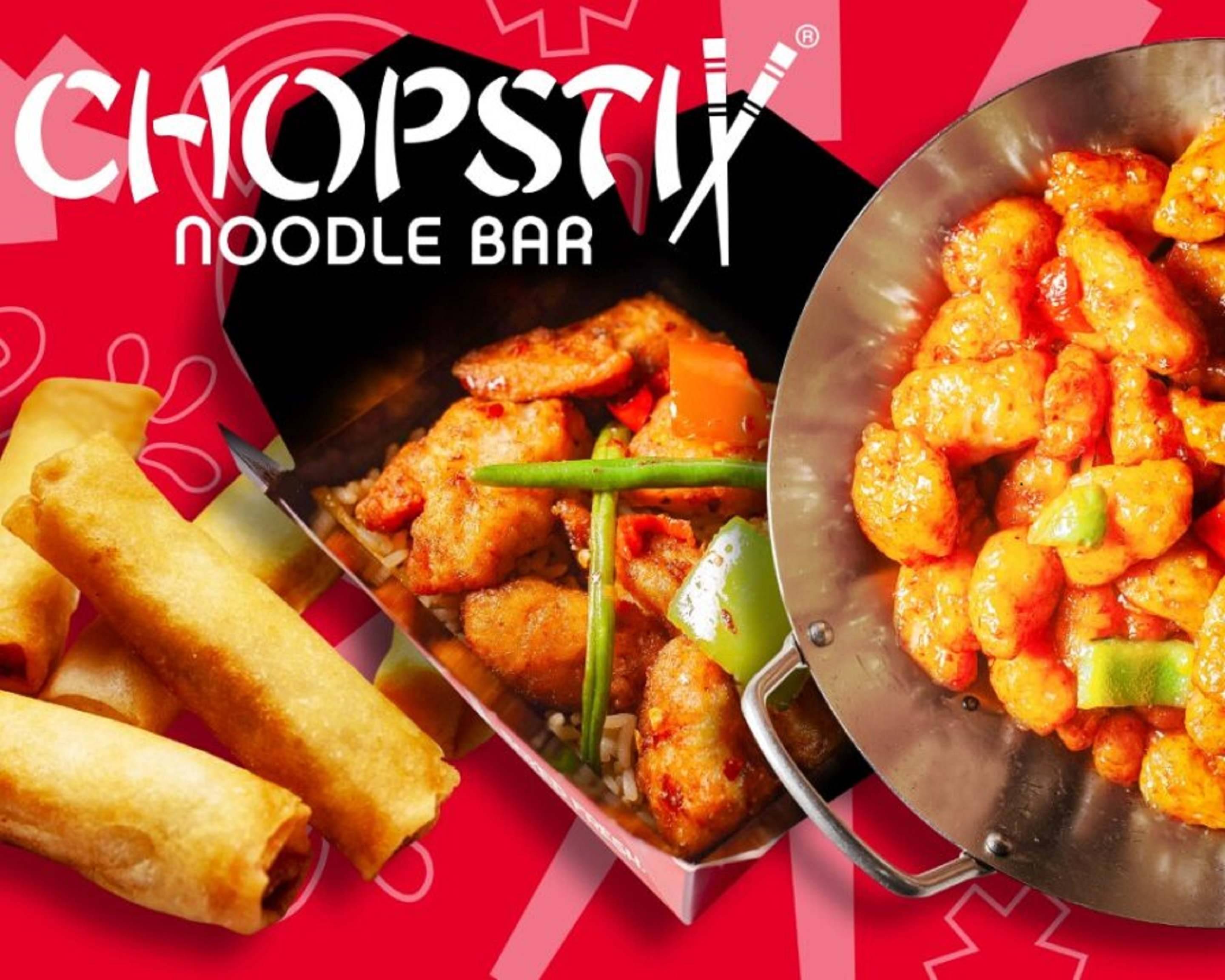 Chopstix Noodle Bar (Braehead) Menu - Takeaway in Glasgow | Delivery ...