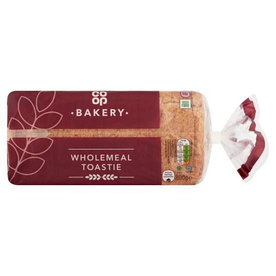 Co-Op Bakery Wholemeal Toastie 800g