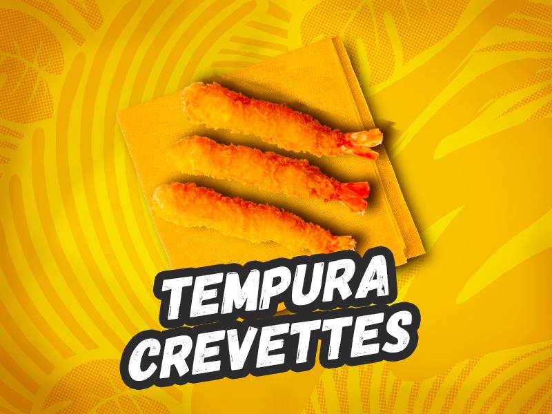 🍤 TEMPURA CREVETTES x 4