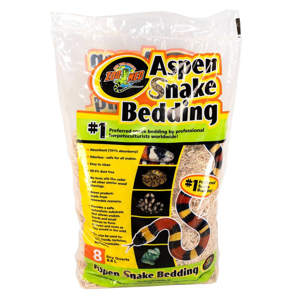 Zoo Med Aspen Snake Bedding (8 qt)
